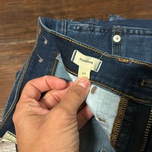 Madewell Stovepipe Jeans